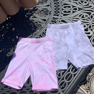 Brand New Set of TWO biker shorts!